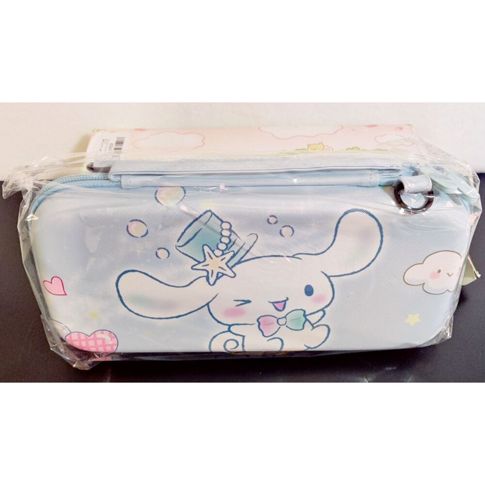 Sanrio Cinnamoroll Sky Blue Nintendo Switch 2 Case, Game Slots, Handle NEW